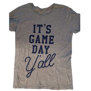 It's Game Day ya'll short sleeve shirt - size Medium